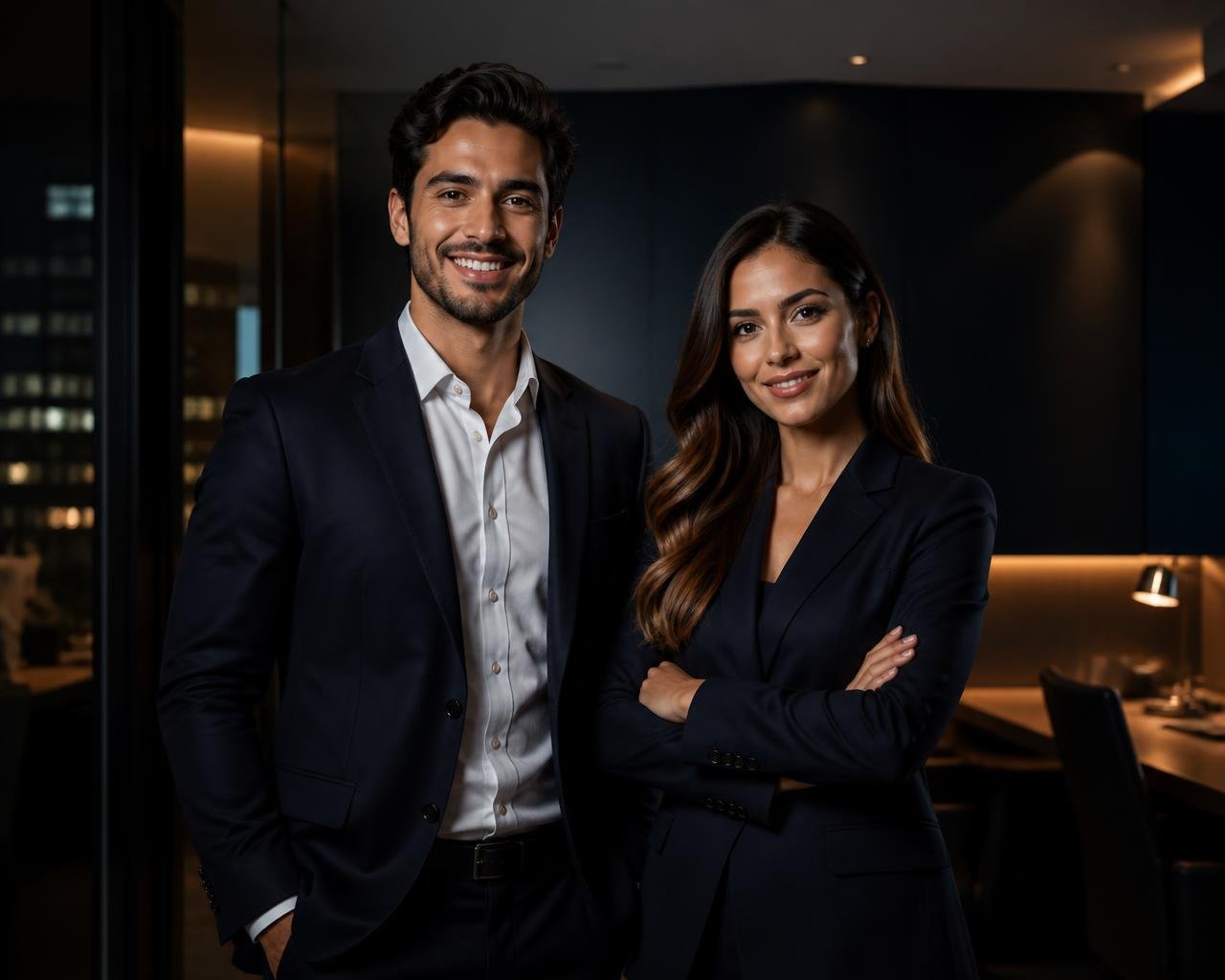 Consultores financeiros da Veritan Capital em ambiente corporativo